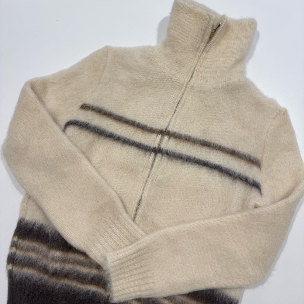 Vintage Hilda Ltd. Icelandic Wool Full Zip Sweater Size M